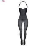 لباس خواب زنانه ماییلدا مدل فانتزی کد 4622-465 رنگ مشکی