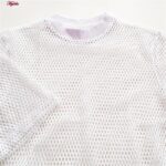 کراپ تاپ زنانه ماییلدا مدل توری کد 4653-5279 رنگ سفید