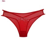 شورت زنانه ماییلدا مدل گیپوری کد 4654 رنگ قرمز