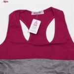 نیم تنه زنانه مدل بدون فنر بدون پد کد 4420-3-MY رنگ سرخابی