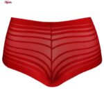 شورت زنانه ماریلین مدل گیپوری کد 4650-7201 رنگ قرمز