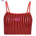 ست 3 تکه مایو دخترانه ماییلدا مدل راه راه ملوانی کد 4409-MY رنگ گلبهی