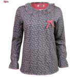 ست بلوز آستین بلند و شلوار زنانه کوزا مدل 9155 رنگ طوسی