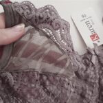 ست شورت و سوتین زنانه کارنا رز مدل گیپوری فنردار کد 4672-3001 رنگ قهوه ای