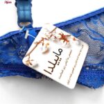 ست شورت و سوتین زنانه ماییلدا مدل فنردار گیپوری کد 4691-8585 رنگ آبی
