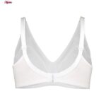 سوتین شیردهی لین مدل بدون فنر کد 4680-509 رنگ سفید