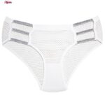 شورت زنانه ماییلدا مدل زنبوری بغل کش دار کد 4698-8863 رنگ سفید