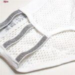 شورت زنانه ماییلدا مدل زنبوری بغل کش دار کد 4698-8863 رنگ سفید