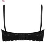 سوتین زنانه کارنا رز مدل فنردار کش پهن کد 4678-332 رنگ مشکی