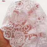 ست شورت و سوتین زنانه ماییلدا مدل فنردار گیپوری کد 4691-8585 رنگ سفید