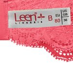 سوتین زنانه لین مدل فنردار کد 4680-615 رنگ سرخابی