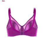 ست شورت و سوتین زنانه لین مدل فنردار کد 4682-743 رنگ بنفش