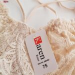 سوتین زنانه کارنا رز مدل فنردار هارنس ستاره ای کد 4679-315-4 رنگ کرم