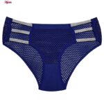 شورت زنانه ماییلدا مدل زنبوری بغل کش دار کد 4698-8863 رنگ سرمه ای