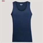 زیرپوش رکابی مردانه ماییلدا مدل پنبه ای کد 4712 رنگ آبی کاربنی