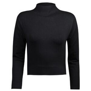 کراپتی شرت آستین بلند زنانه ماییلدا مدل 4726-503 رنگ مشکی