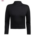 کراپتی شرت آستین بلند زنانه ماییلدا مدل 4726-503 رنگ مشکی