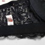 سوتین زنانه کارنا رز مدل فنردار کش پهن کد 4678-332 رنگ مشکی