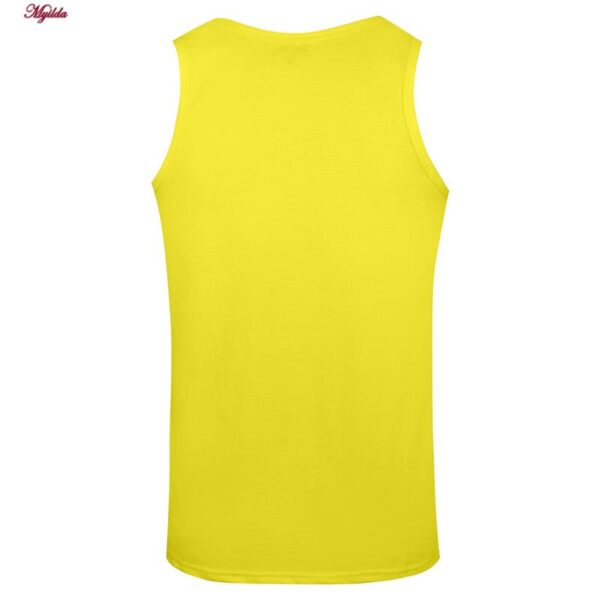 زیرپوش رکابی مردانه ماییلدا مدل پنبه ای کد 4712 رنگ زرد