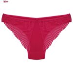 ست شورت و سوتین زنانه میسا مدل فنردار گیپوری کد 4735-6115 رنگ سرخابی