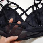 ست شورت و نیم تنه زنانه ماییلدا مدل بدون فنر توری کد 4685-4120 رنگ مشکی