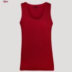 زیرپوش رکابی مردانه ماییلدا مدل پنبه ای کد 4712 رنگ زرشکی