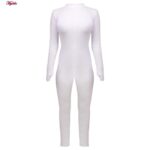 سرهمی ورزشی زنانه ماییلدا مدل زیپ دار کد 4722-03 رنگ سفید