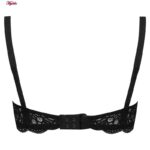 سوتین زنانه کارنا رز مدل فنردار هارنس ستاره ای کد 4679-315-4 رنگ مشکی