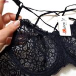 سوتین زنانه کارنا رز مدل فنردار هارنس ستاره ای کد 4679-315-4 رنگ مشکی