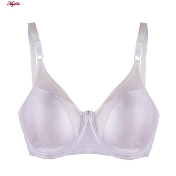 ست شورت و سوتین زنانه لین مدل فنردار کد 4682-743 رنگ سفید