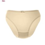 ست شورت و سوتین زنانه لین مدل بدون فنر کد 4682-419 رنگ کرم