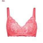 سوتین زنانه لین مدل فنردار کد 4680-615 رنگ سرخابی