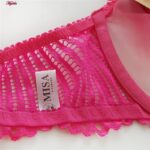 ست شورت و سوتین زنانه میسا مدل فنردار گیپوری کد 4735-6115 رنگ صورتی