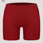 شورت مردانه ماییلدا مدل پادار پنبه ای کد 4702 رنگ زرشکی