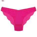 ست شورت و سوتین زنانه میسا مدل فنردار گیپوری کد 4735-6115 رنگ صورتی