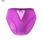 ست شورت و سوتین زنانه لین مدل فنردار کد 4682-743 رنگ بنفش