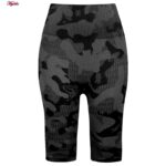 شلوارک ورزشی زنانه مدل سیملس کد 4736 رنگ مشکی