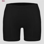 شورت مردانه ماییلدا مدل پادار پنبه ای کد 4702 رنگ مشکی