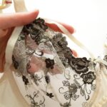 ست شورت و سوتین زنانه ماییلدا مدل فنردار گیپوری کد 4692-7978 رنگ کرم