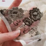 ست شورت و سوتین زنانه ماییلدا مدل فنردار گیپوری کد 4692-7978 رنگ کرم