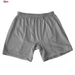 شورت مردانه ماییلدا مدل پادار پنبه ای کد 4702 رنگ طوسی