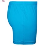 شورت مردانه ماییلدا مدل پادار پنبه ای کد 4702 رنگ آبی فیروزه ای