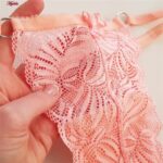 ست شورت و سوتین زنانه کارنا رز مدل گیپوری هارنس فنردار کد 4673-3150 رنگ گلبهی