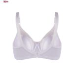 ست شورت و سوتین زنانه لین مدل فنردار کد 4682-743 رنگ سفید