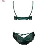 ست شورت و سوتین زنانه ماییلدا مدل فنردار پوش آپ کد 4616 رنگ کله غازی