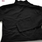 کراپتی شرت آستین بلند زنانه ماییلدا مدل 4726-503 رنگ مشکی