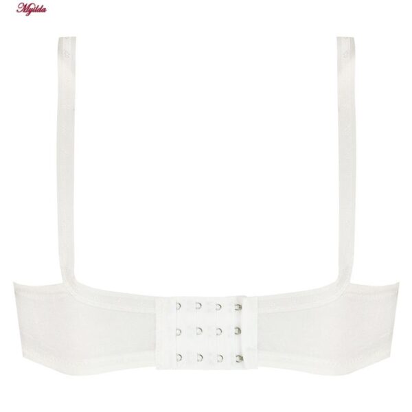 سوتین شیردهی مدل فنردار کد 3804 رنگ سفید