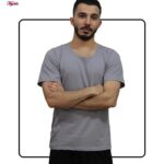 زیرپوش آستین دار مردانه ماییلدا مدل پنبه ای کد 4710 رنگ طوسی