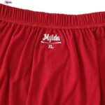 شورت مردانه ماییلدا مدل پادار پنبه ای کد 4702 رنگ قرمز
