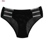 شورت زنانه ماییلدا مدل زنبوری بغل کش دار کد 4698-8863 رنگ مشکی